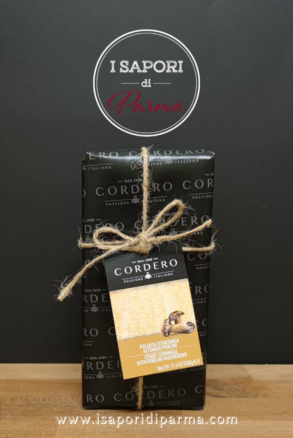 Polenta Istantanea ai Funghi Porcini